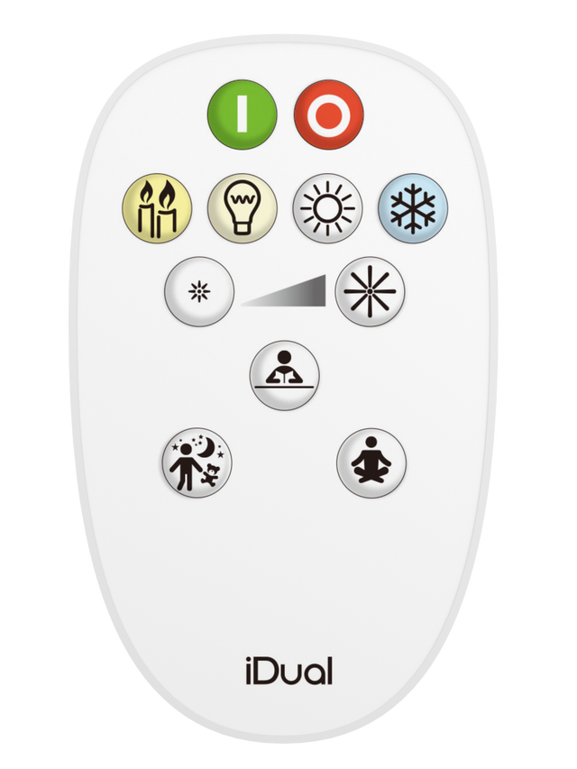 Télécommande variation de blancs Idual whites