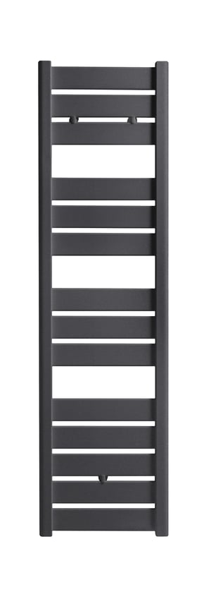 Sèche-serviettes eau chaude ACOVA, 514 W, H.145.2 x l.40 cm Madras anthracite