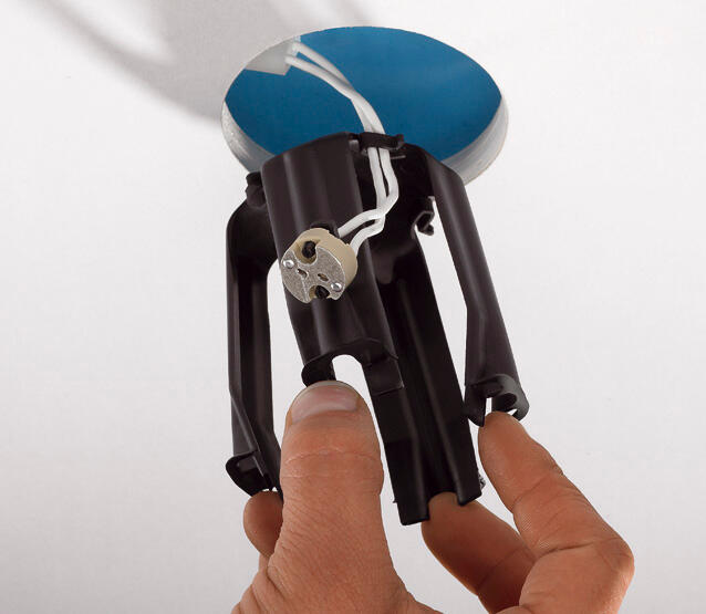 Lot de 3 cloches de protection pour spot à encastrer Spotclip II noir - 4