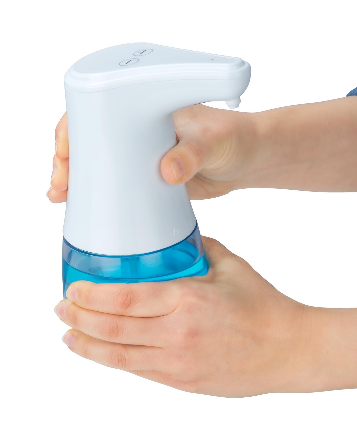 Distributeur de savon automatique 300ml blanc, transparent Diala WENKO - 3