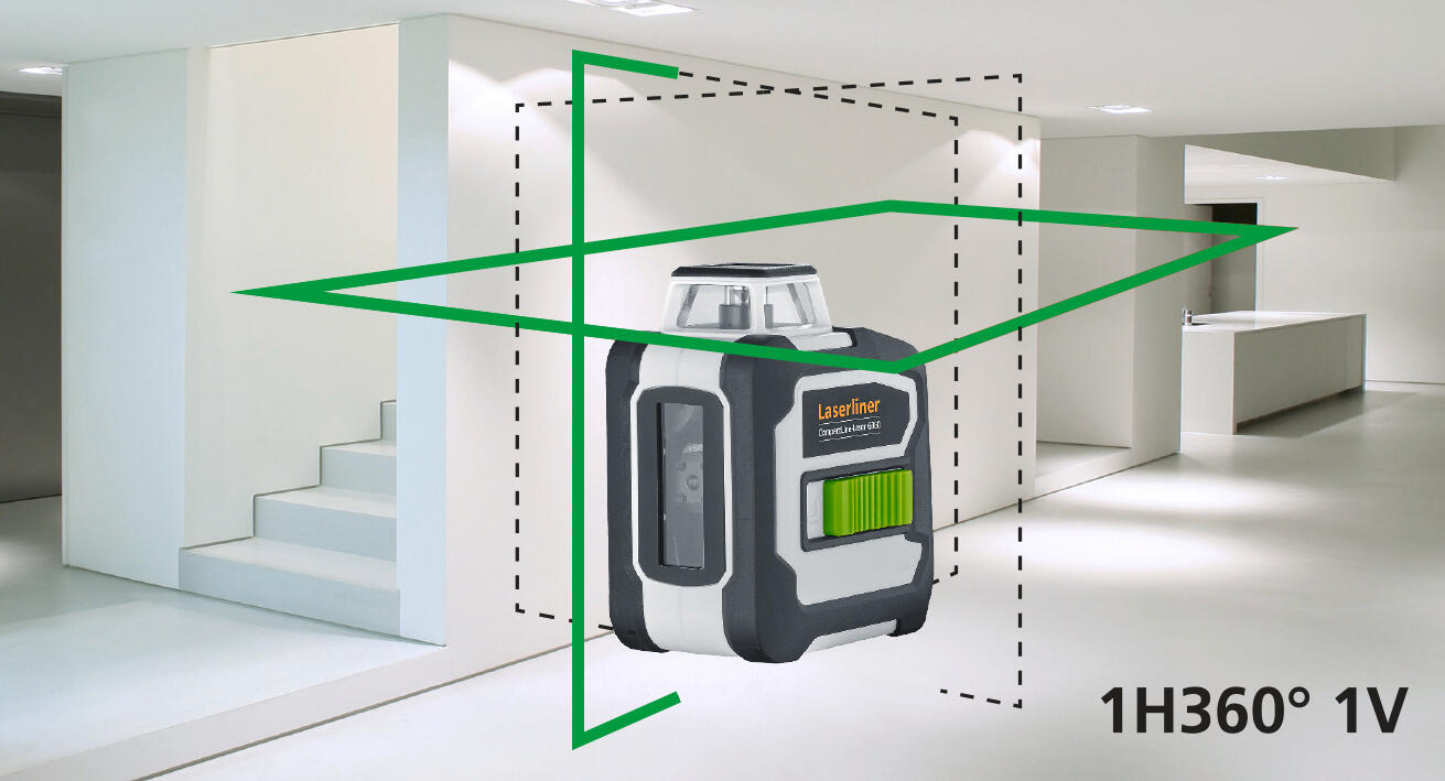 Nivel láser LASERLINER autoestabilizante para trípode de 0.4 mm a 10 m - 3