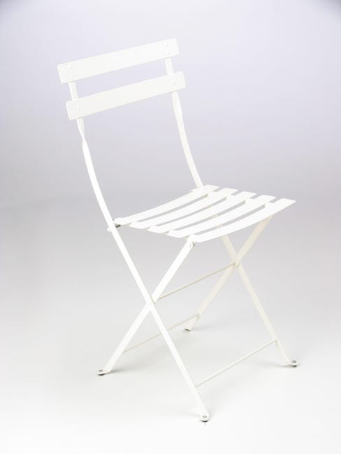 Chaise FERMOB en Acier Blanc