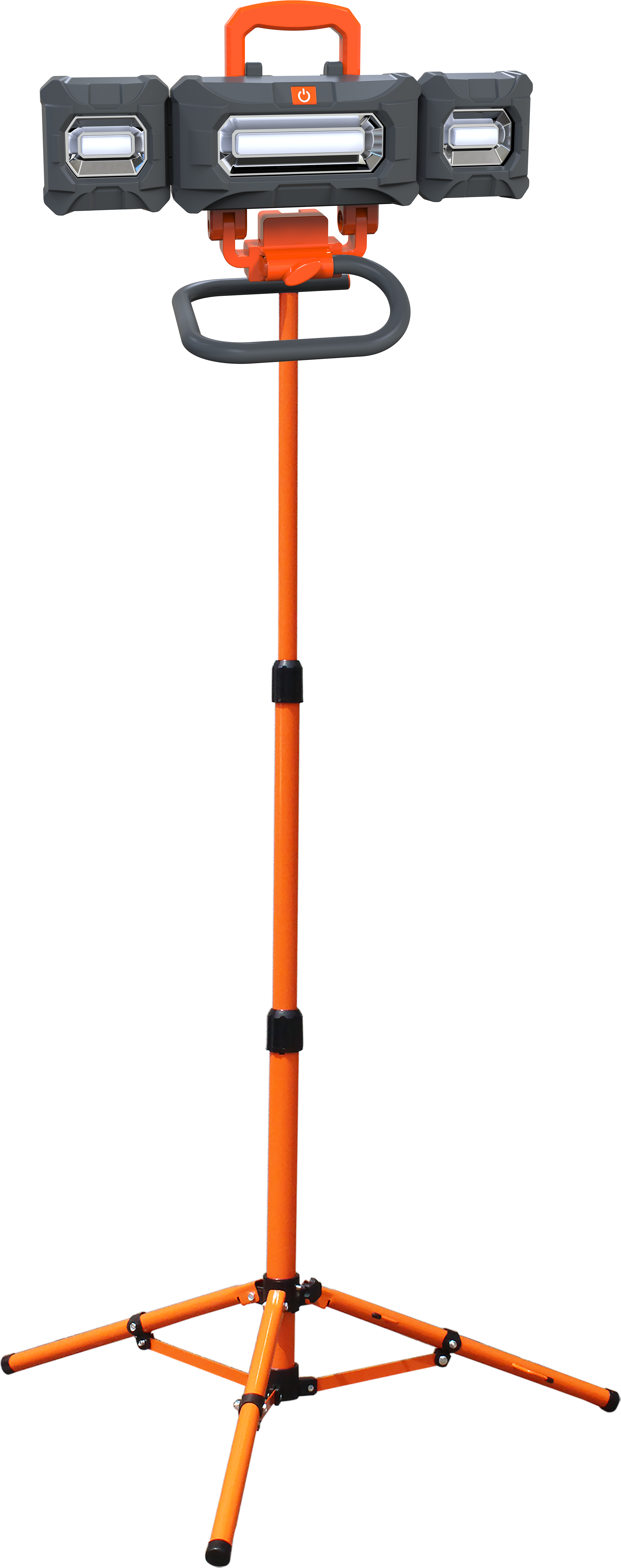 Projecteur, 3800 lumens, portée entre 10 et 30 m, 45W, anthracite/orange ARLUX - 3