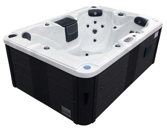 Spa de massage Calgary se 4 places, chocolat, CANADIAN SPA