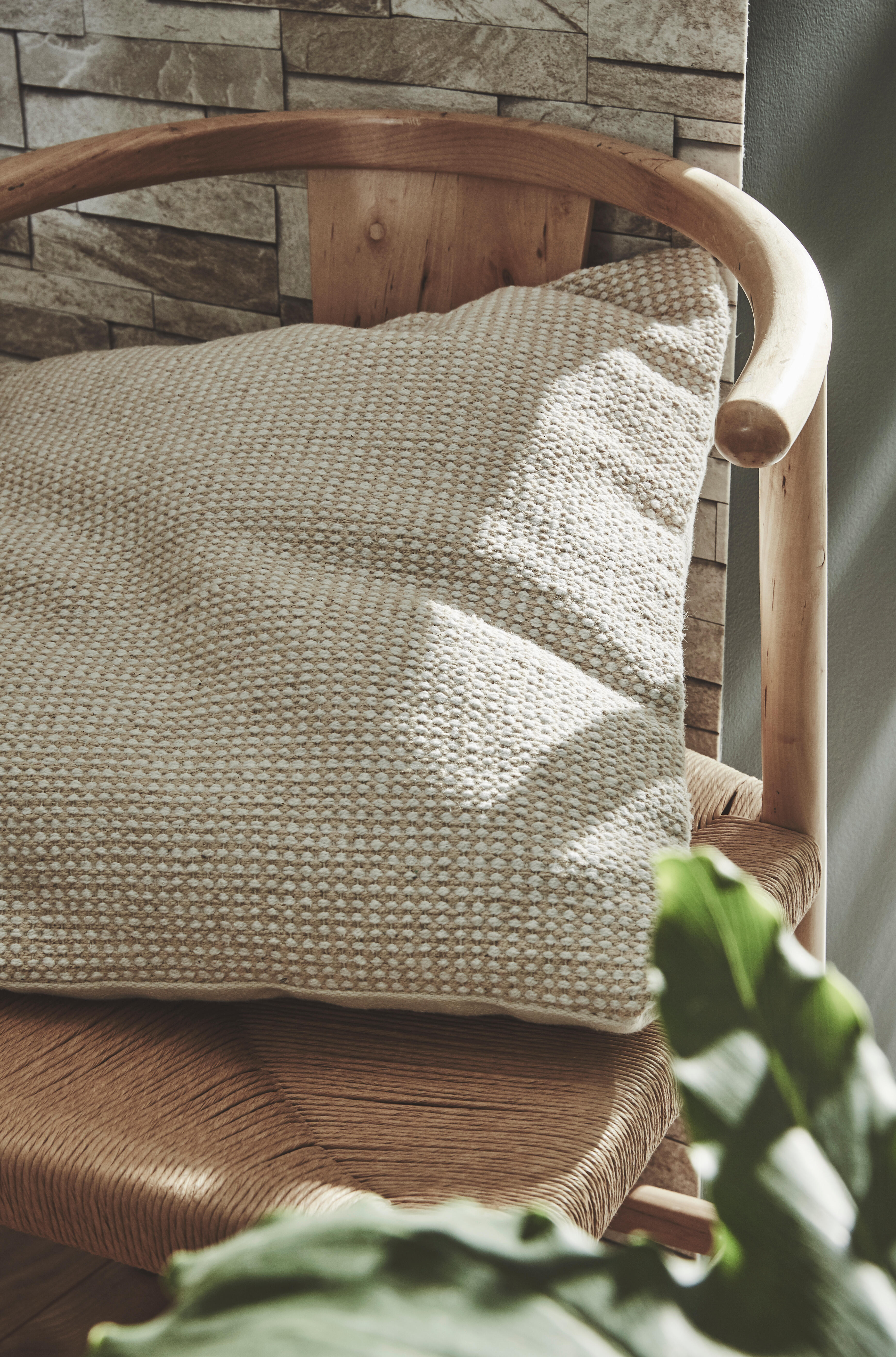 Papier peint intissé Brique marbre blanc - 12