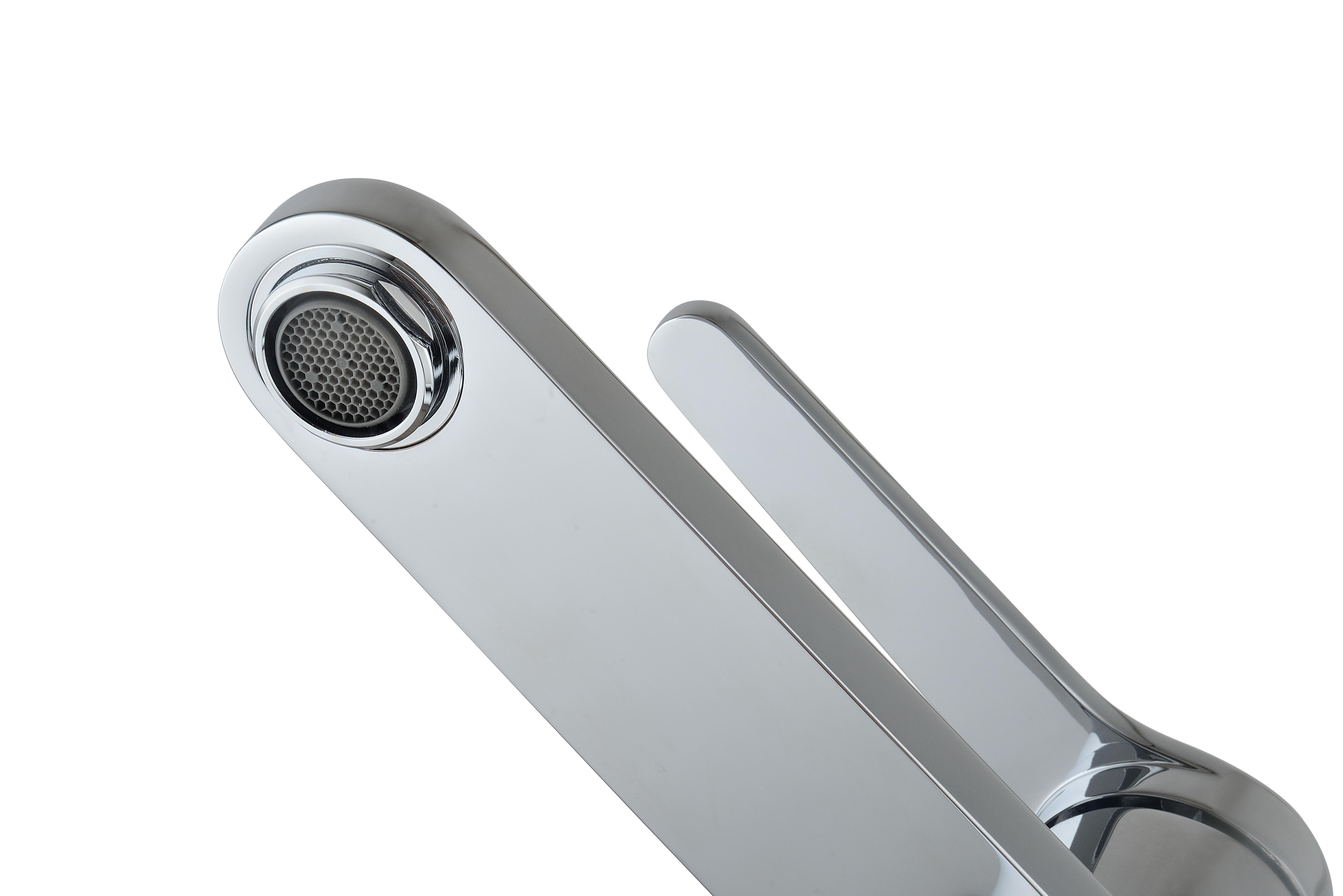 Mitigeur de lavabo chrome XL, Essential, SENSEA - 6