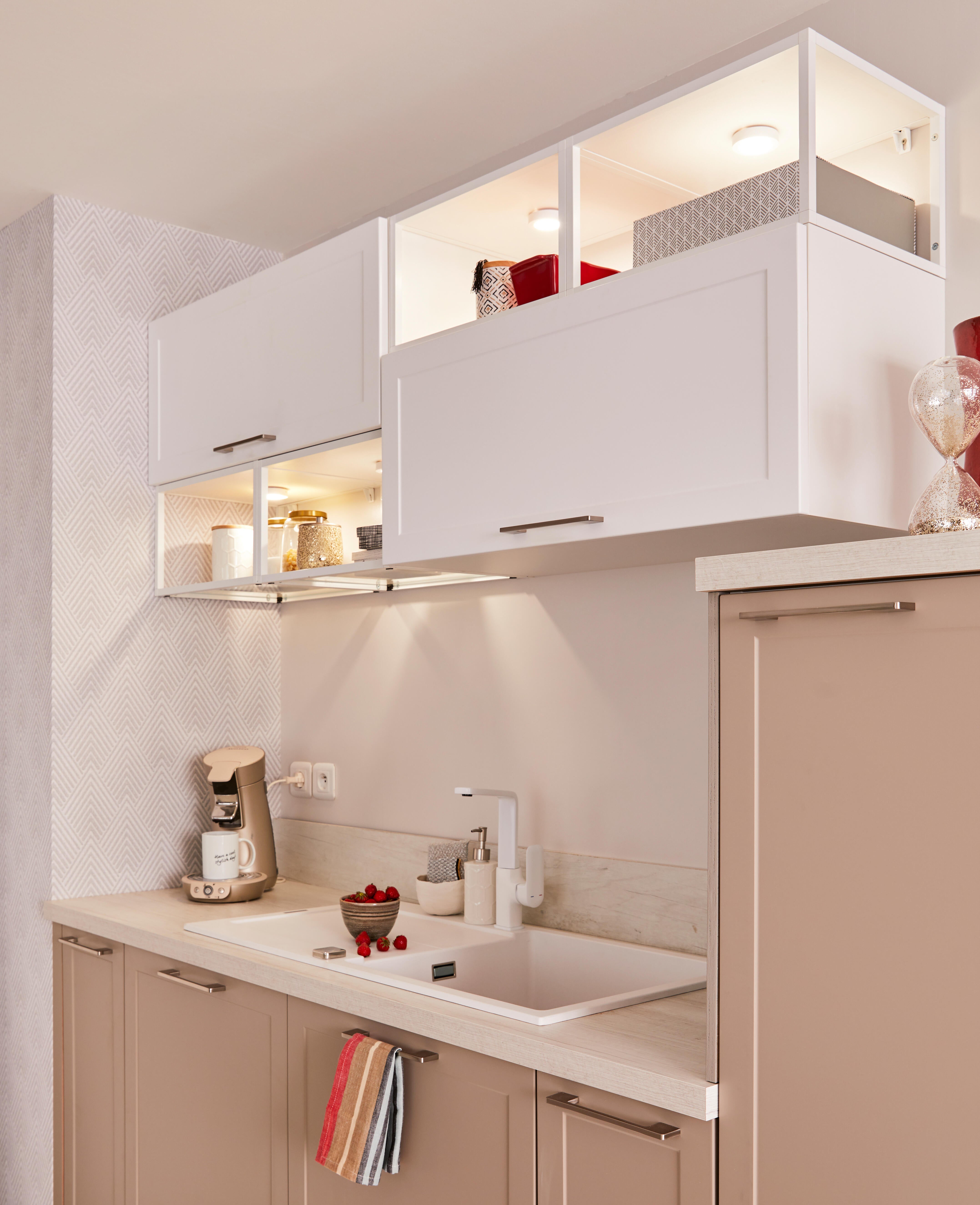 Módulo superior Delinia 90x35x39cm branco - 2