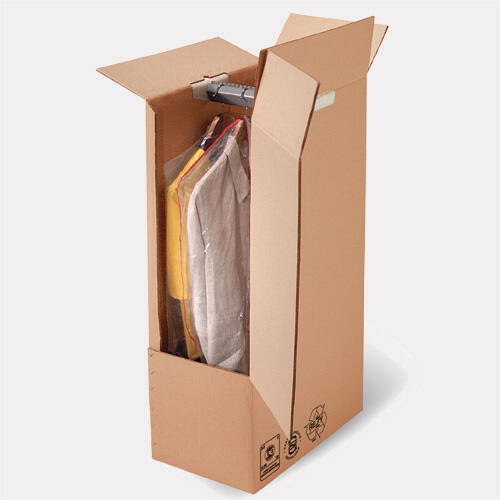 Carton penderie 144 l, l.50 cm x H.100 cm x p.30 cm - 2