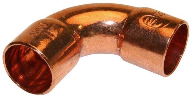 Lot de 2 Coudes pour tuyau cuivre à souder F/F D.12 mm