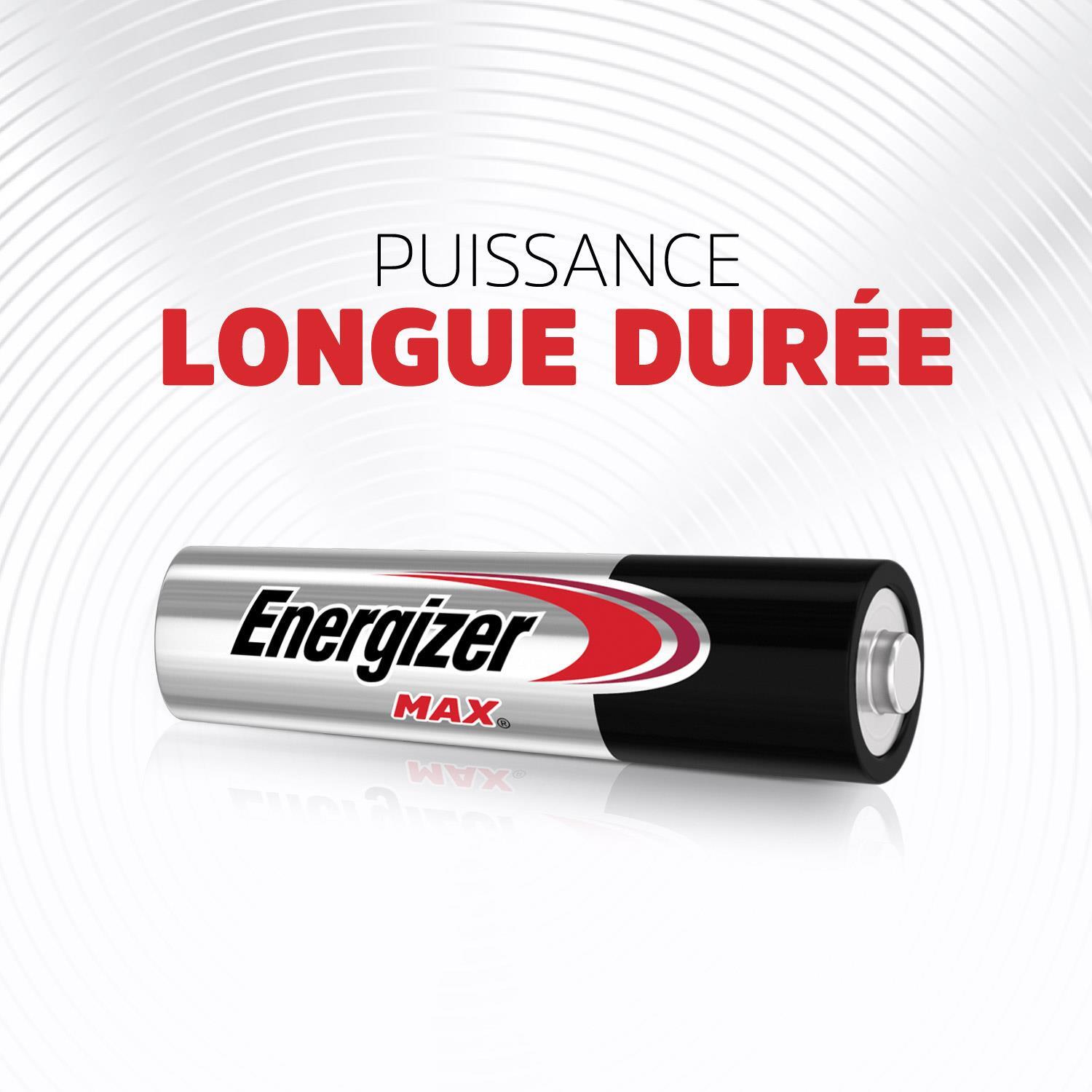 Lot de 4 piles LR03 AAA, ENERGIZER - 6