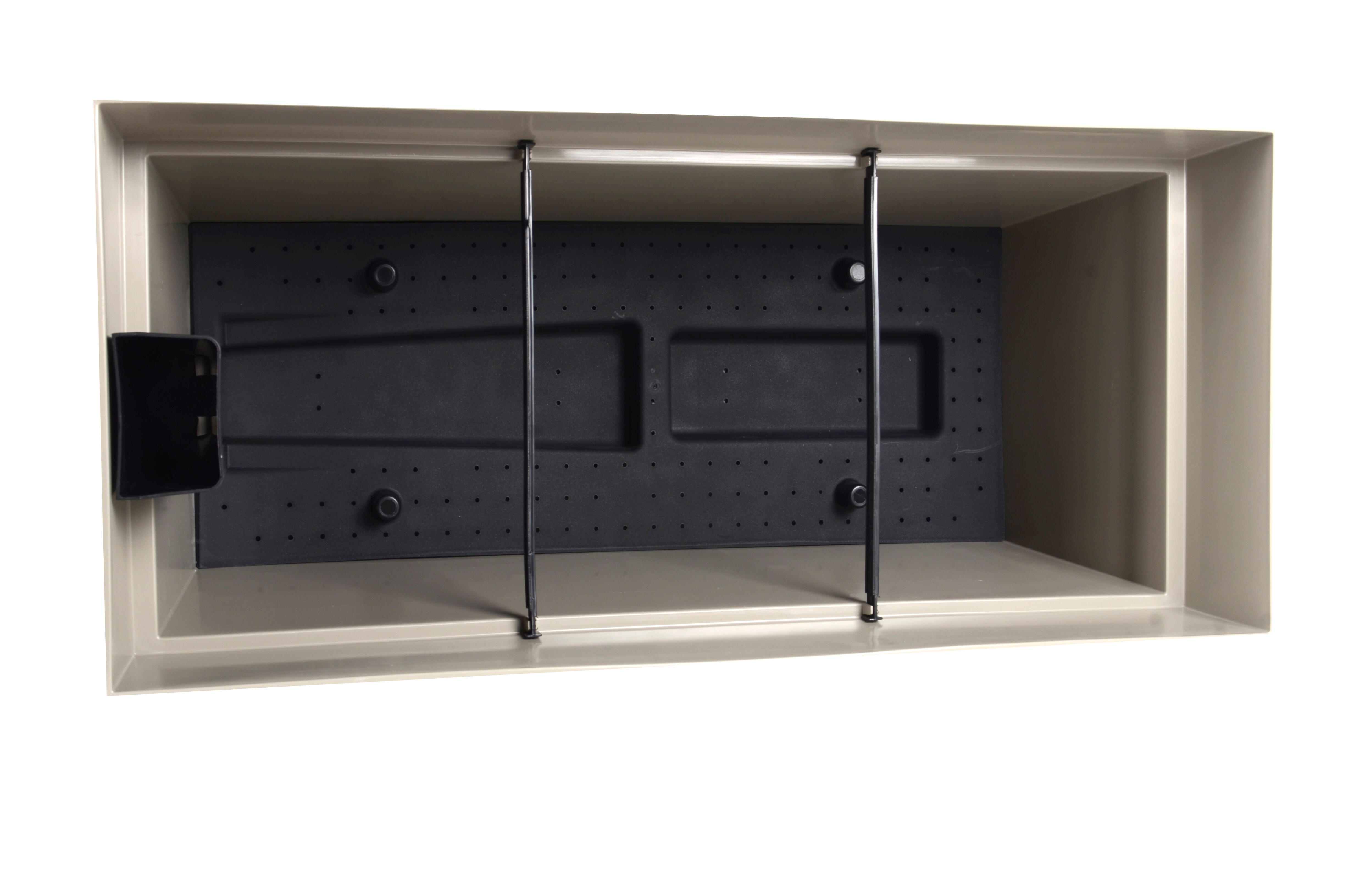 Jardinière polypropylène à réserve d'eau EDA L.79 x l.35 x H.39 cm anthracite - 5