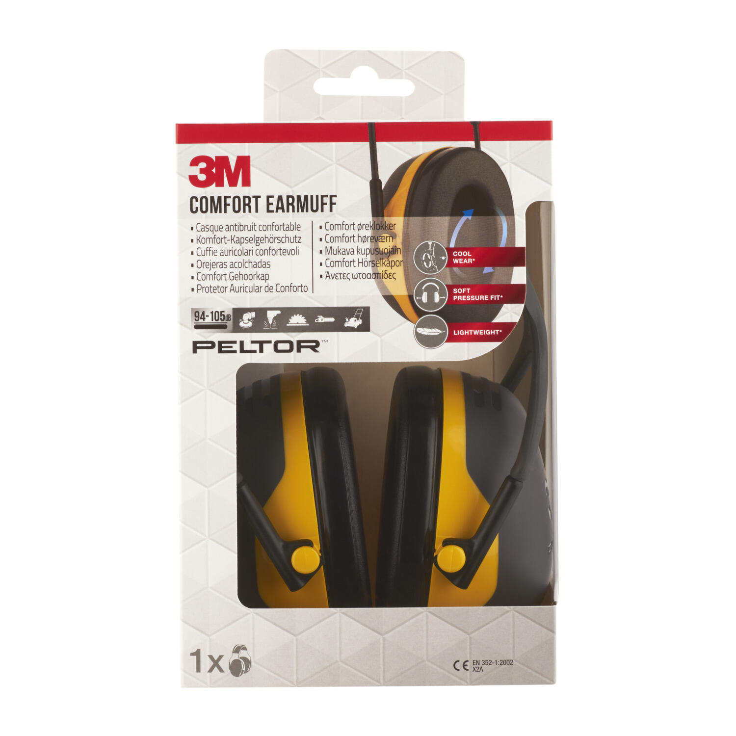 Protetor auditivo Peltor X2A 94 a 105 dB 3M - 5