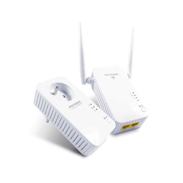 PACK 2 PRISES CPL 600 MBPS AVEC PRISE 230V GIGOGNE