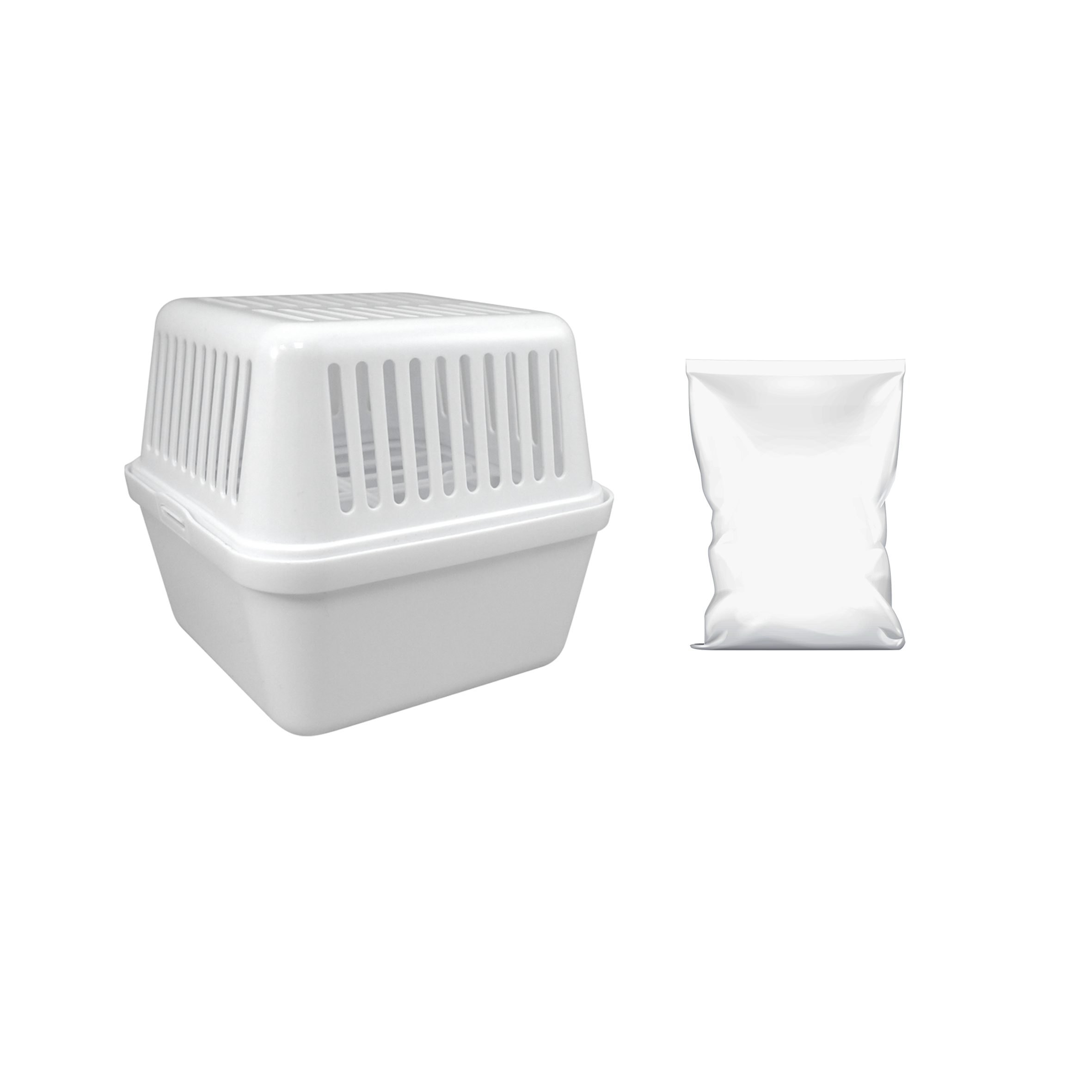 Absorbeur d'humidité avec 1 recharge 450g, 20 m² - 2