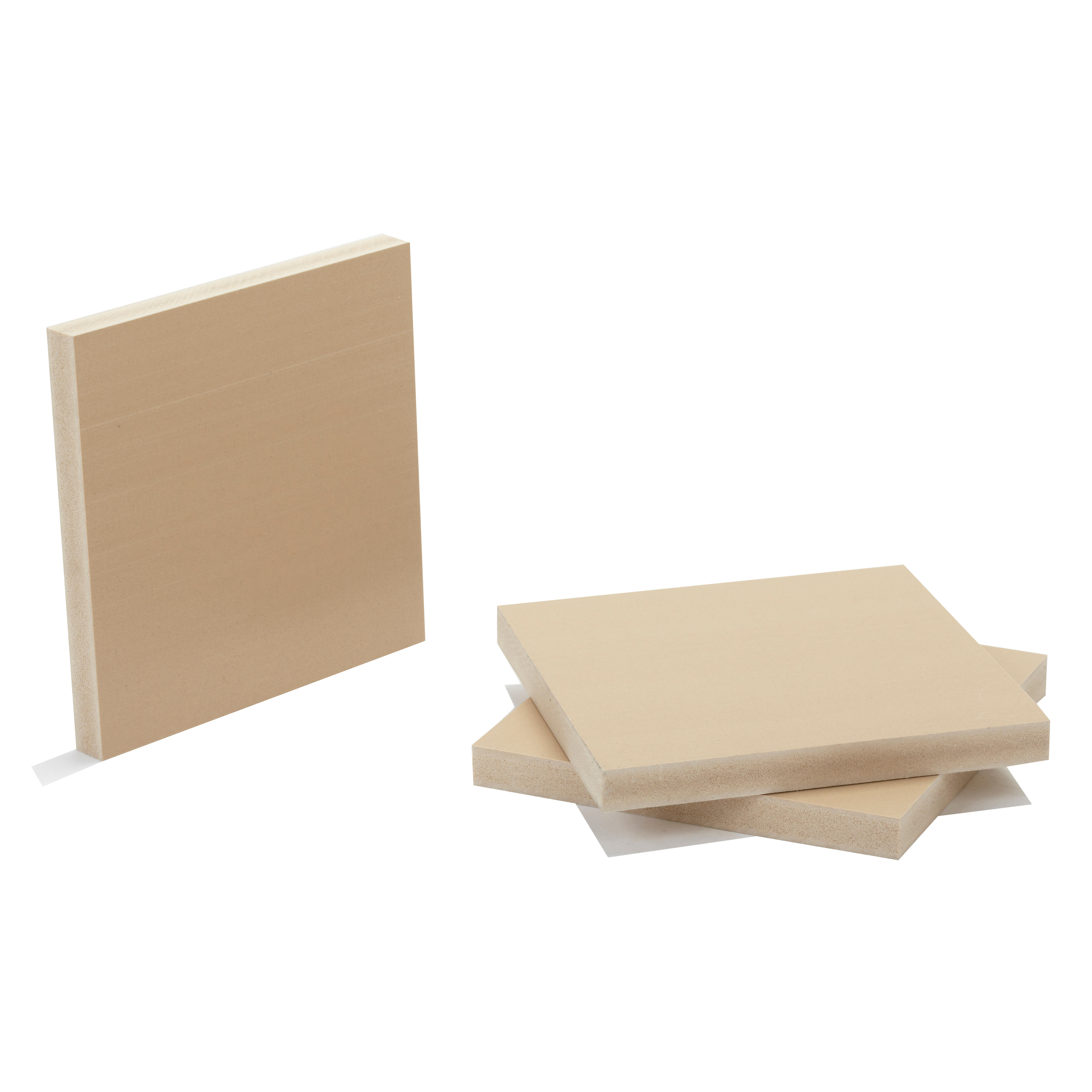 Pannello legno fibra composita L 120 x H 60 cm Sp 15 mm naturale - 2