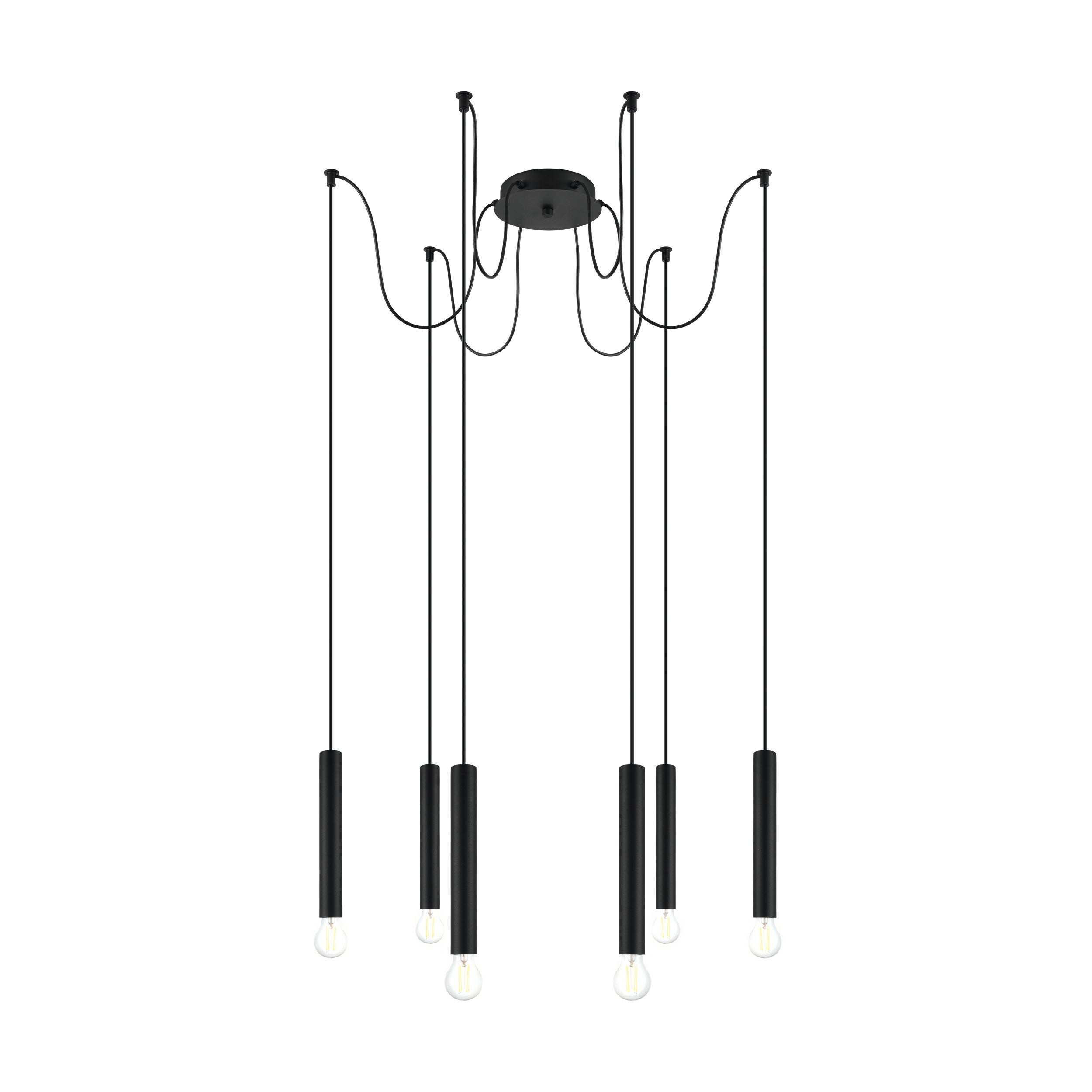 Suspension Cortenova, noir, Diam.17 cm, E27 - 5