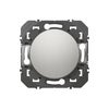 Interrupteur va-et-vient Dooxie,LEGRAND aluminium