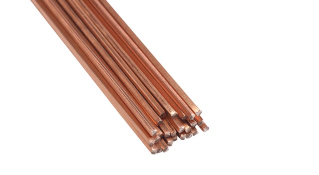 Lot de 5 brasures cuivre / phosphore 333 mm Rolot 607 ROTHENBERGER