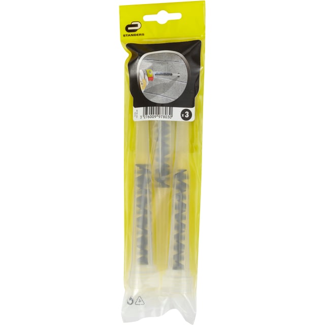 Lot de 3 Canule pour scellement chimique STANDERS, Diam.12 x L.200 mm