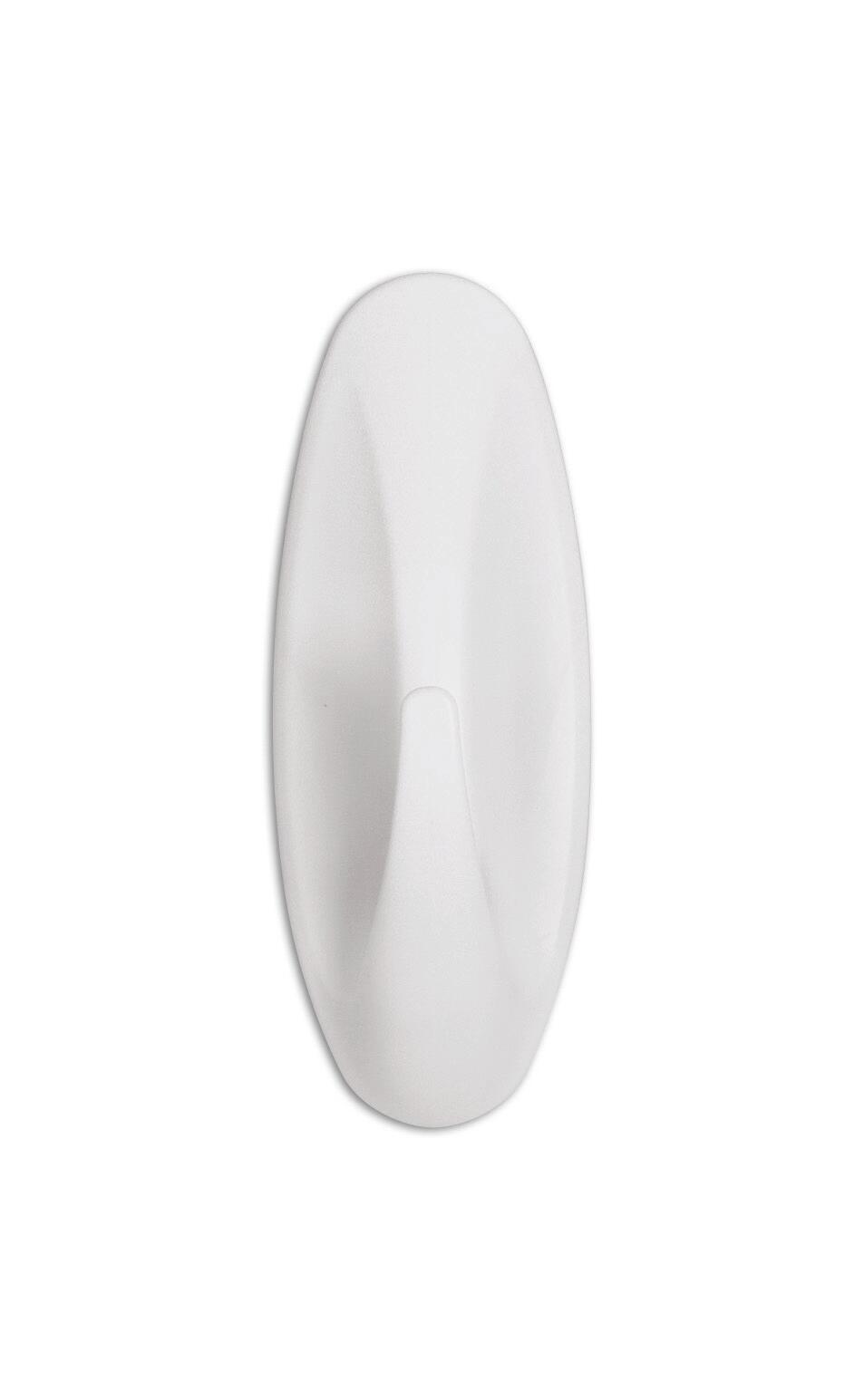 Lot de 2 crochets adhésif Plastique design, COMMAND 1.3 kg - 2