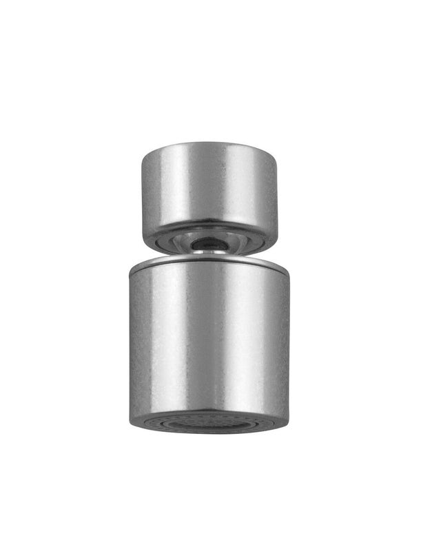 Mousseur orientable 2 jets F22 M24 chromé noir, mâle / femelle, REGARDS INTERNAT