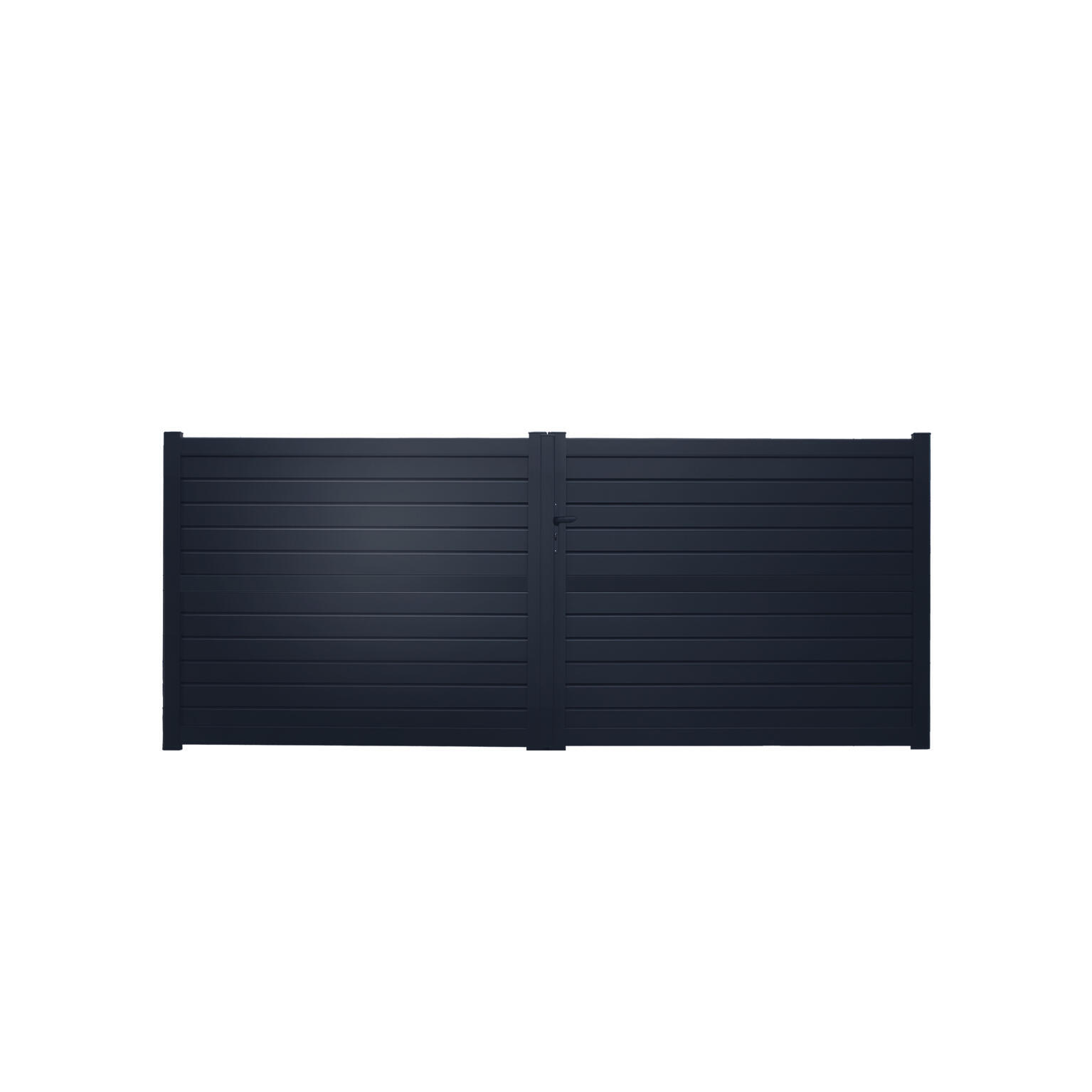 Cancela aluminio 157x350cm