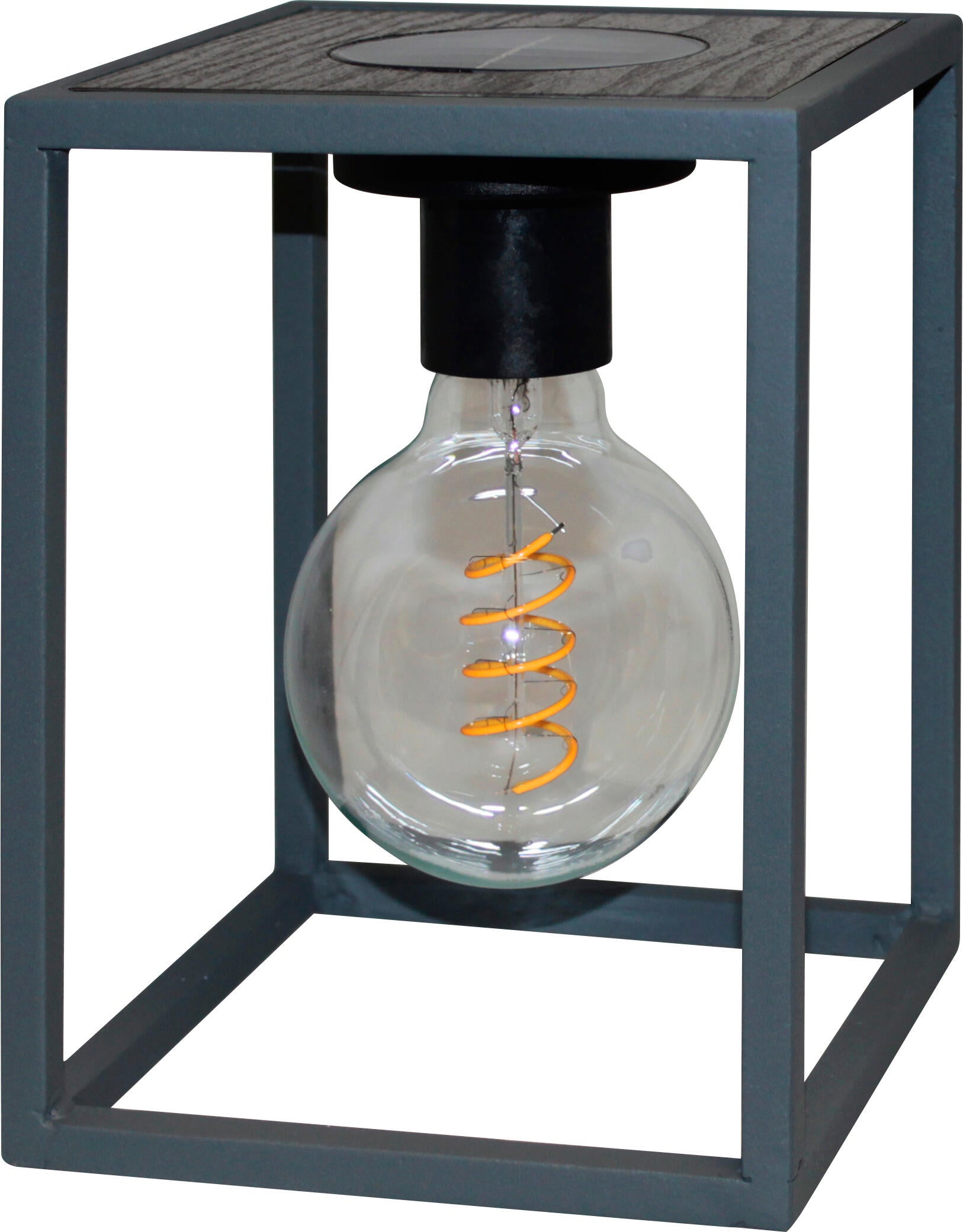 Lampe solaire Lulla 40 Lumen noir WATT & HOME - 8