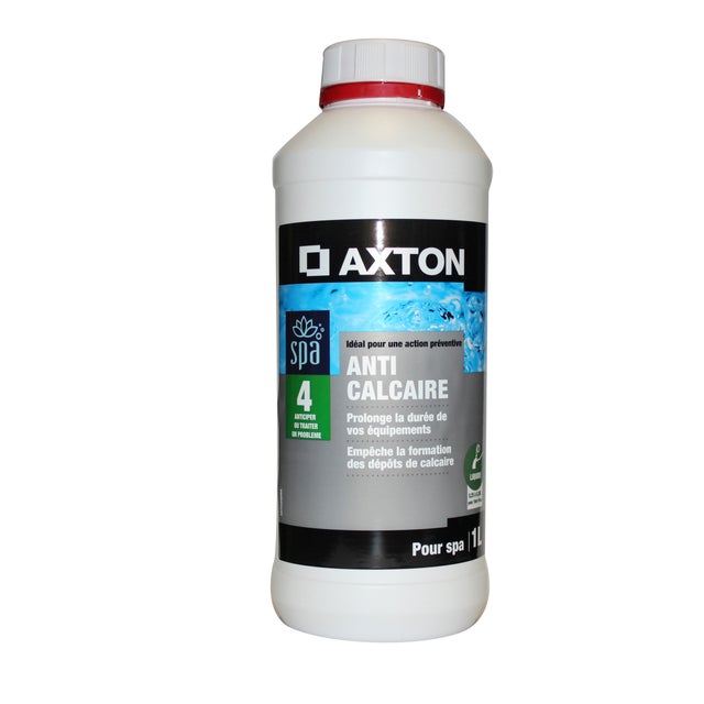Anticalcaire piscine AXTON, liquide 1 l
