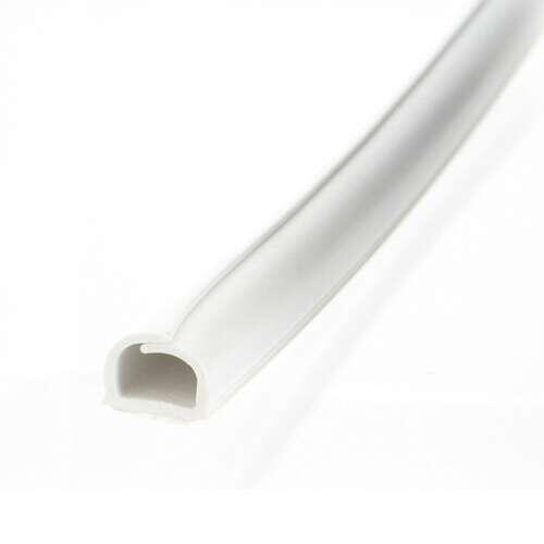 Cache-câble blanc pour moulure, H.1.4 x P.100 cm - 2