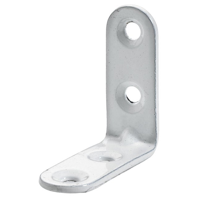 Lot de 20 équerres de chaise acier époxy HETTICH, l.40 mm