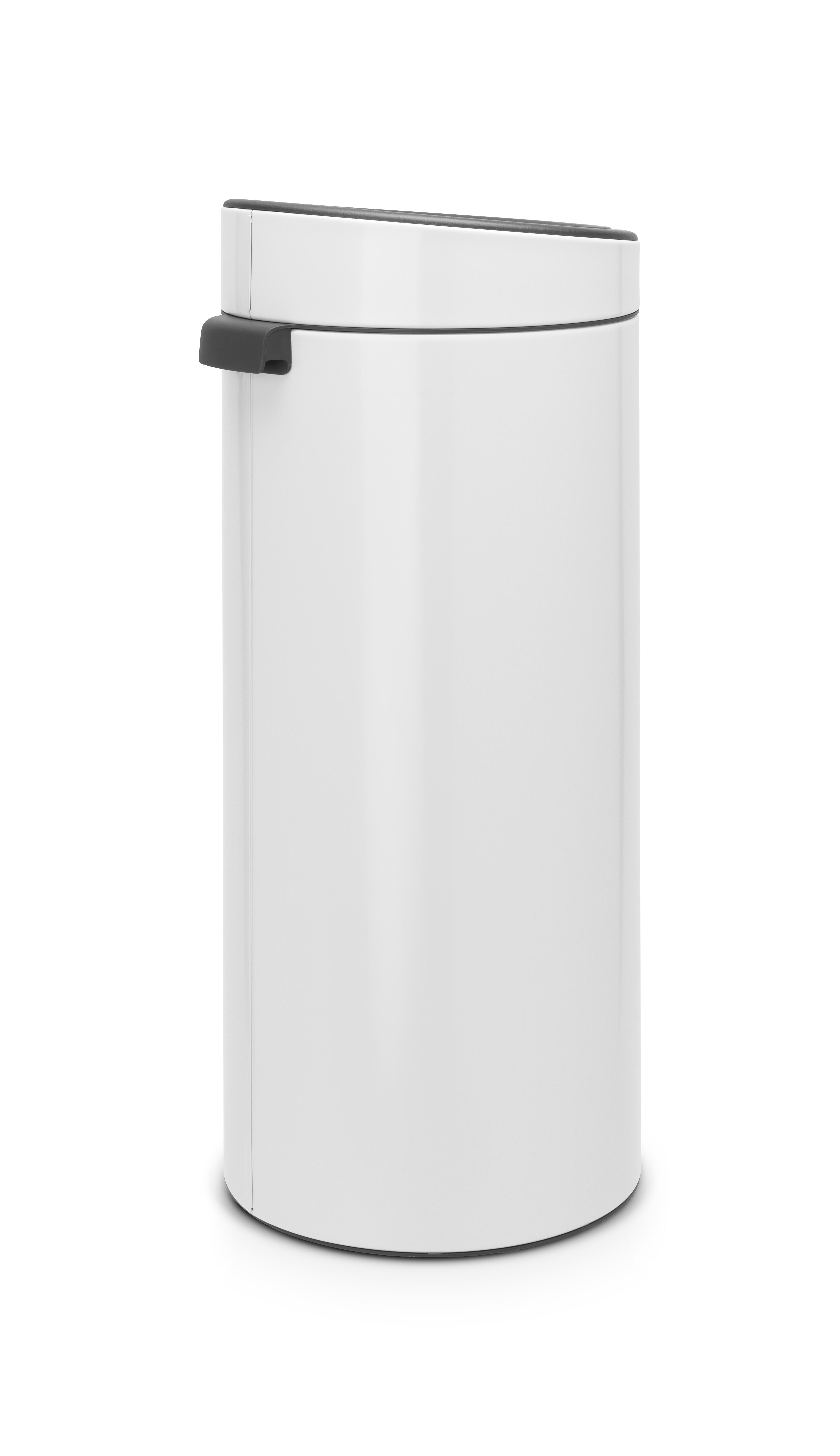 Cubo de la basura Brabantia Touch Bin New 30L blanco Leroy Merlin