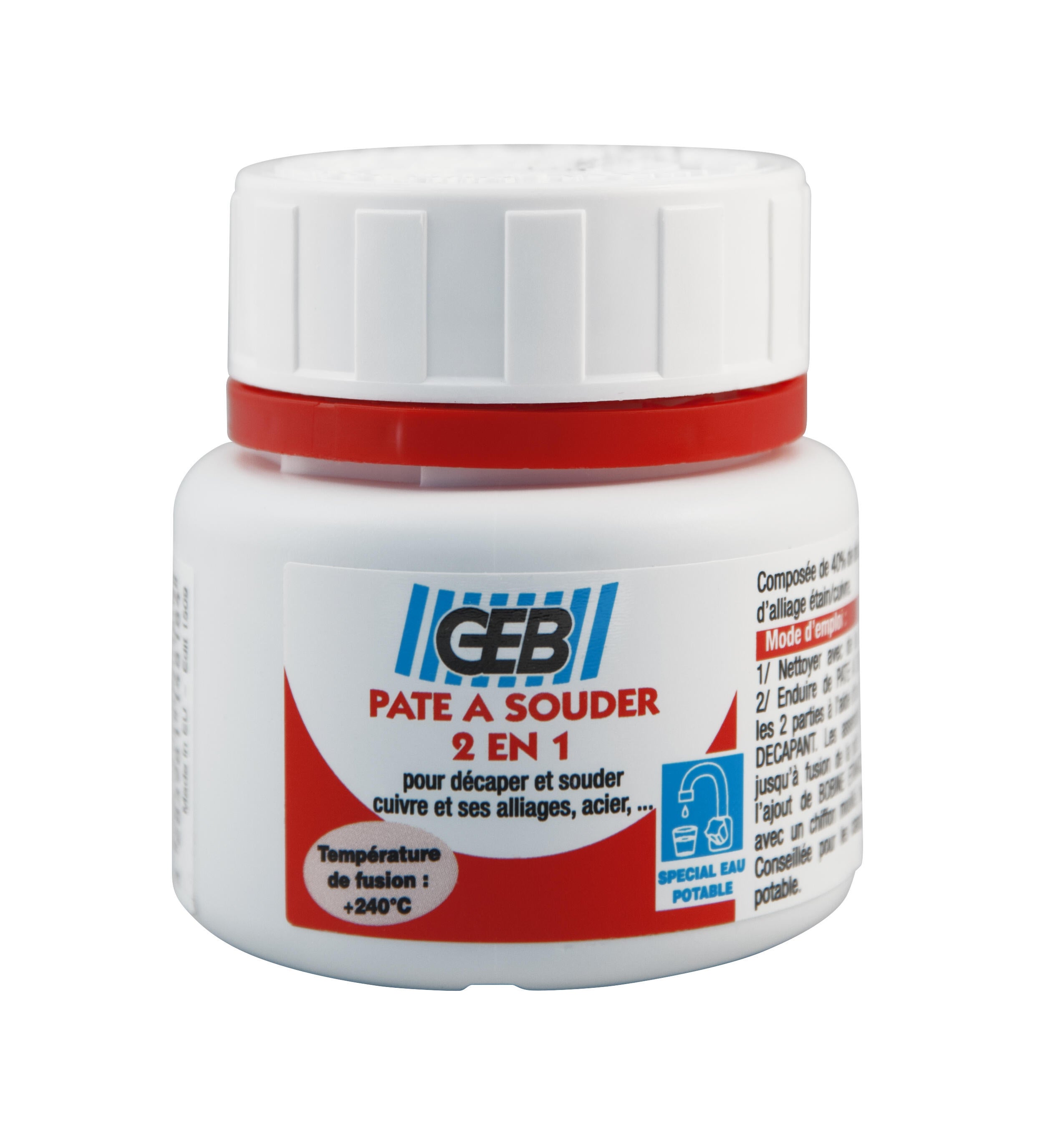Pâte à souder etain / cuivre, 150 g, GEB Leroy Merlin — free download
