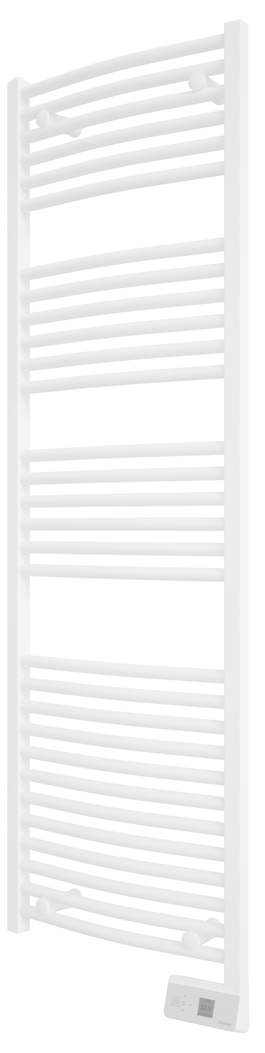 Sèche-serviettes électrique à inertie fluide SAUTER 750W, H162.5 x l50 cm Goreli - 6