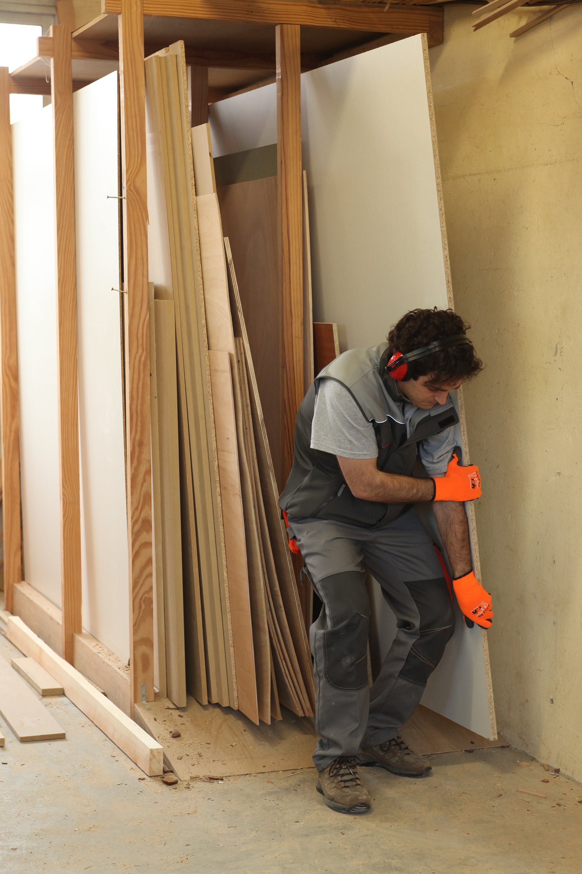 gant pour outil de manutention latex, T 9 ROSTAING - 2