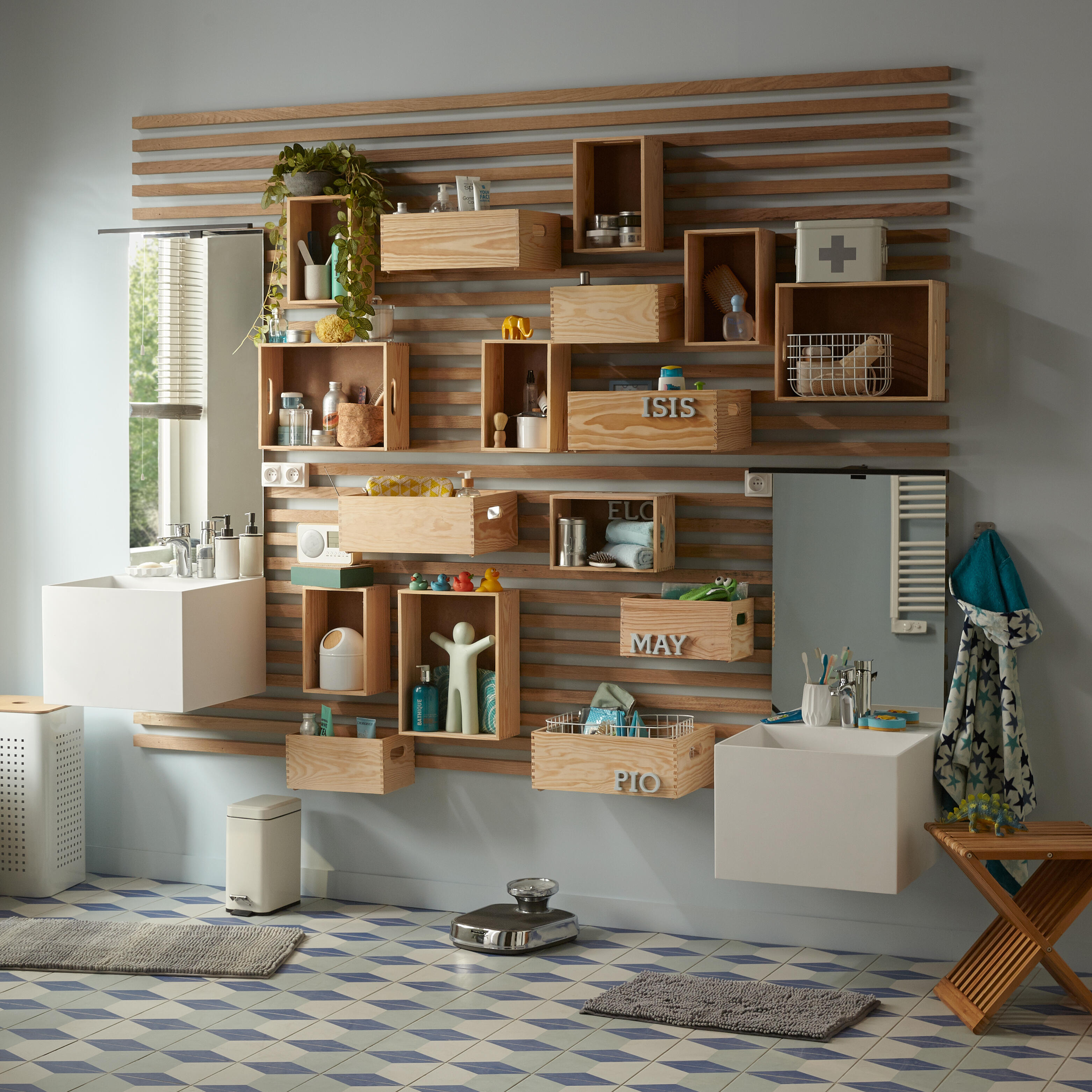 Caillebotis L.80 cm x l.50 cm Steppy - 5