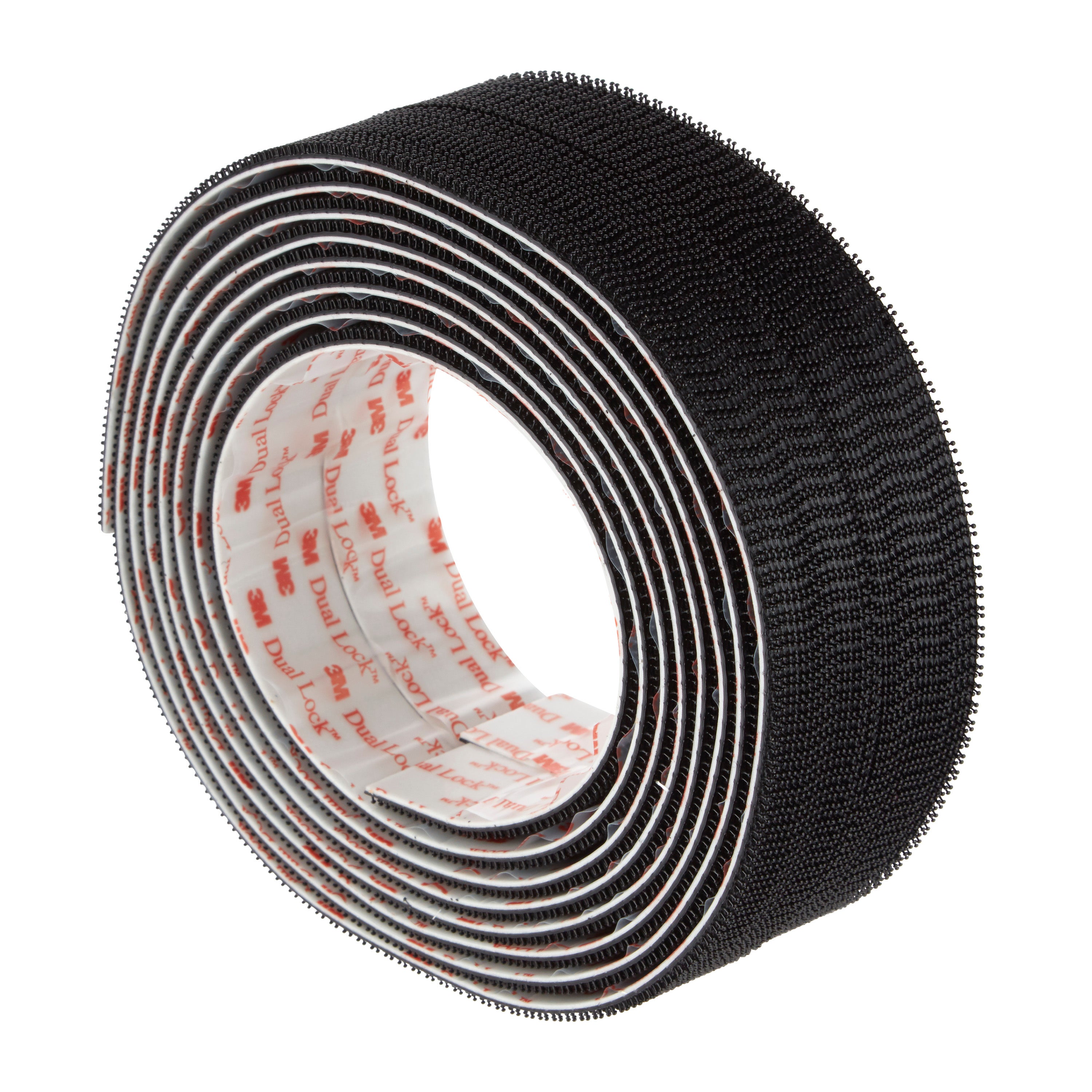 Lot de 2 Auto-agrippant simple face noir intérieur SCOTCH L.3000 x l.25 mm - 2