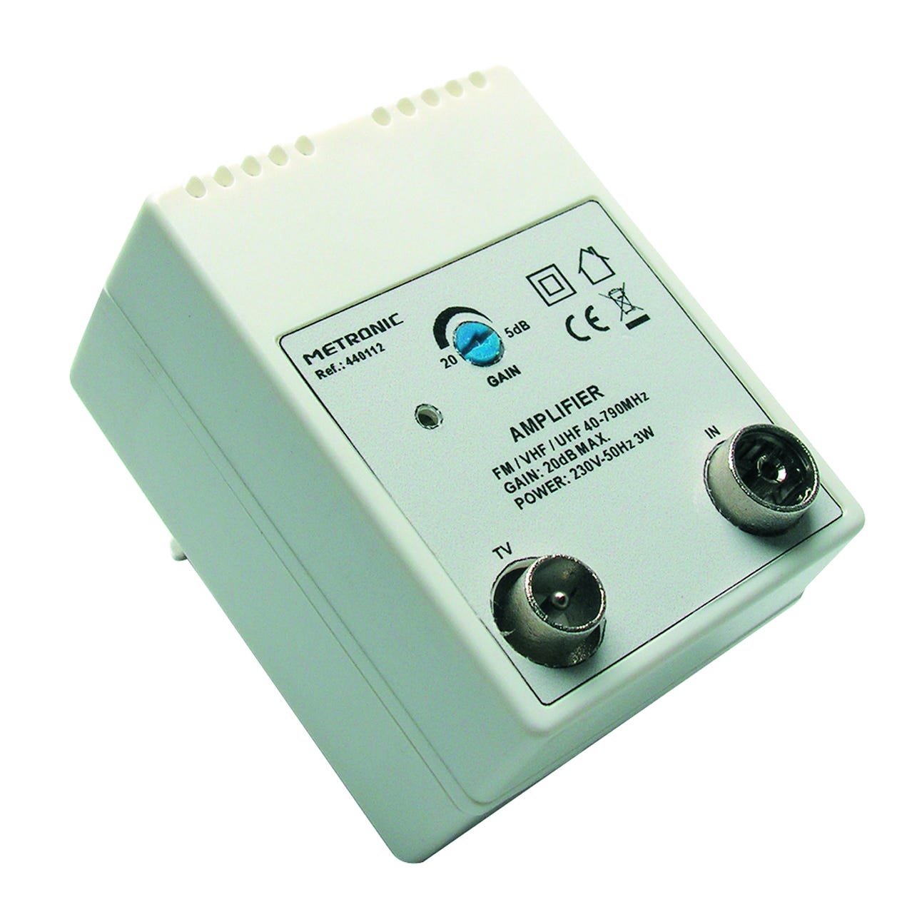 Amplificatore segnale tv METRONIC uscita | Leroy Merlin Amplificatore segnale tv METRONIC uscita | Leroy Merlin