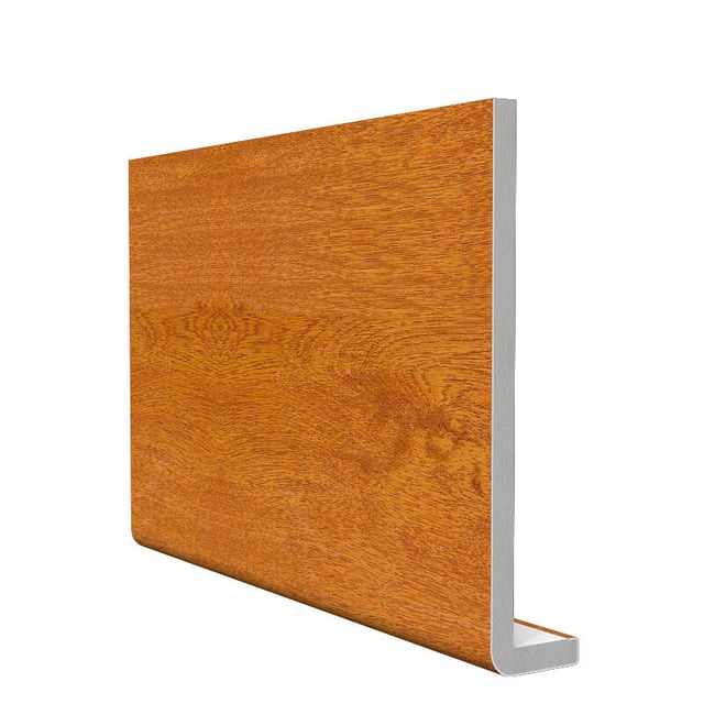 Bandeau de rive de toiture Fljjsab.lm chêne pvc L.3 m x l.200 mm