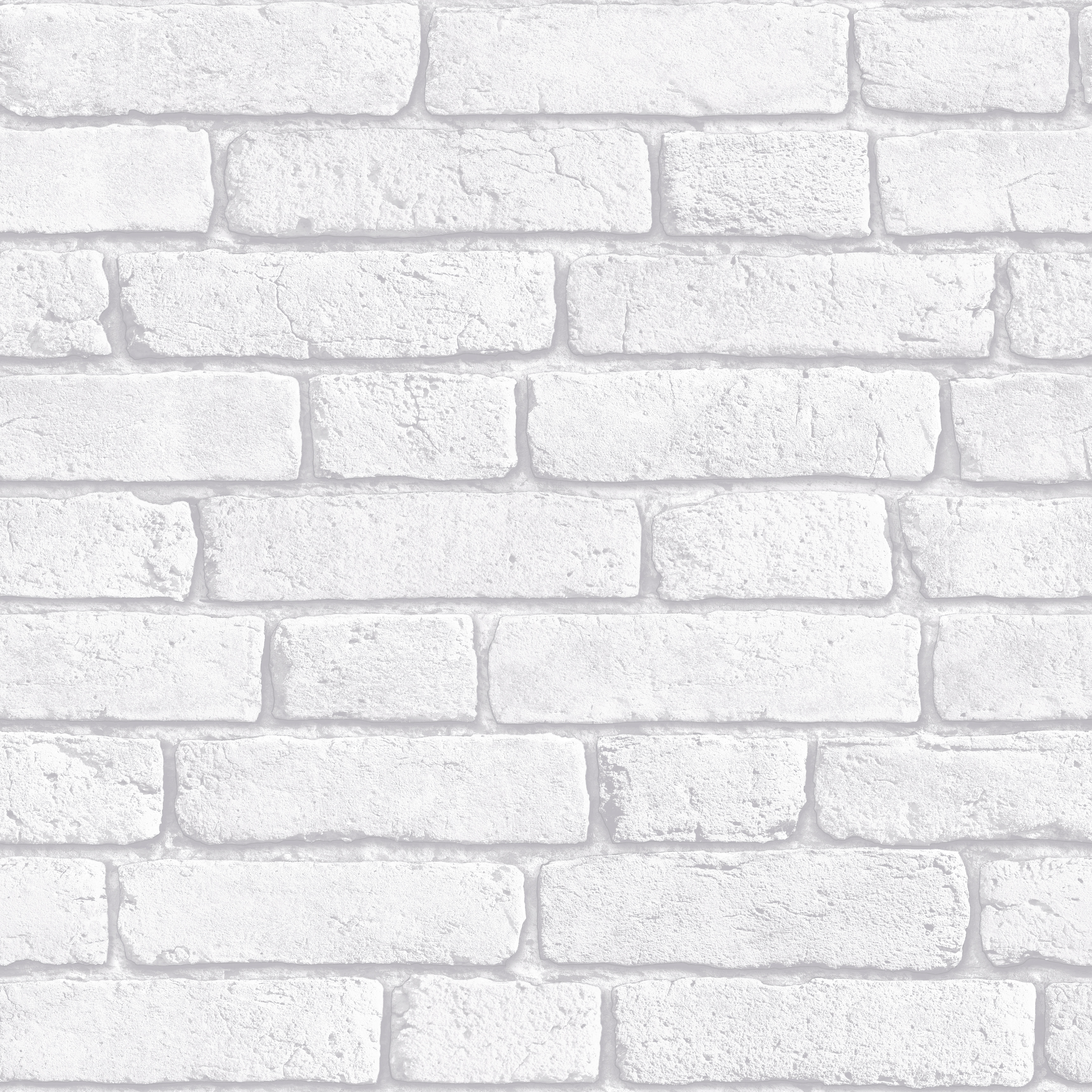 Papier peint vinyle sur intissé Briques anciennes blanc - 2