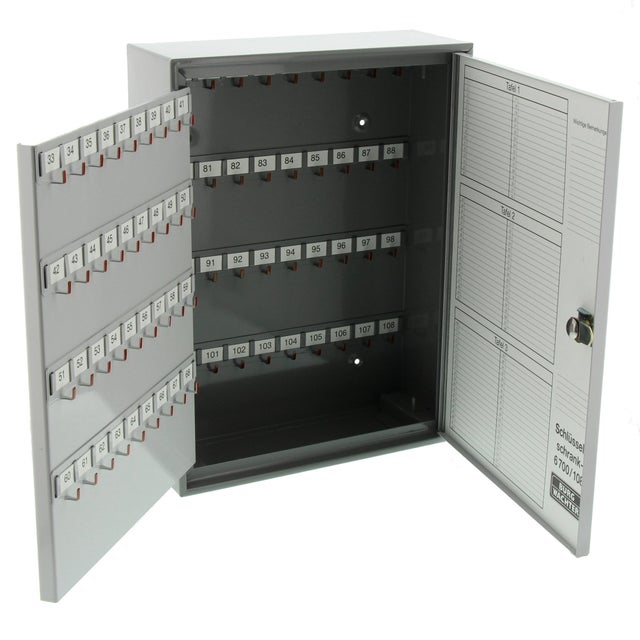 Armoire forte à clé n/a BURG-WÄCHTER Armoire à clés 6700/7108 r, H.38 x l.28.5 x