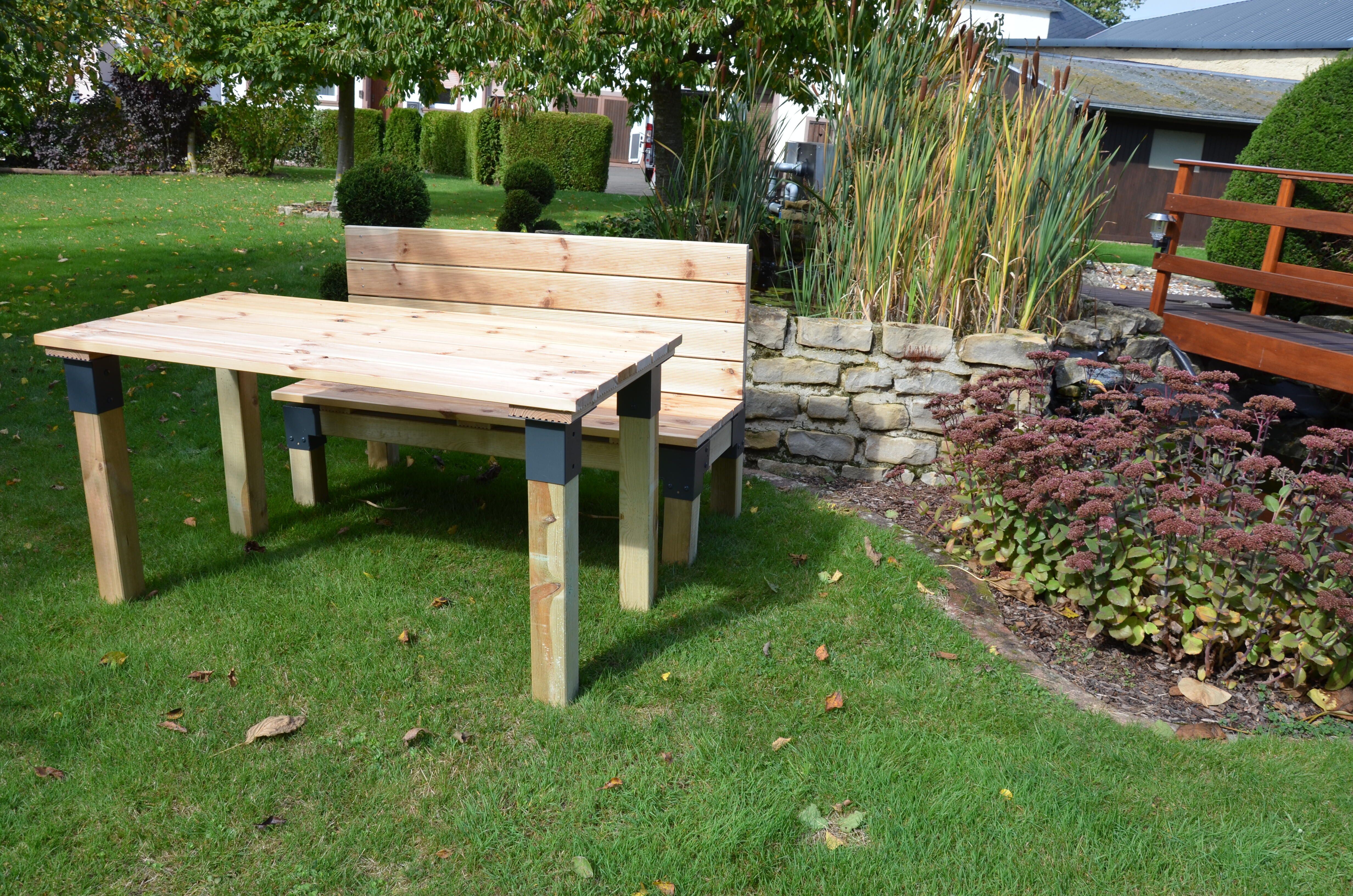 Support de poteau à fixer gris pour poteau bois, H.9 x P.9 cm, 91x91x100 mm - 7