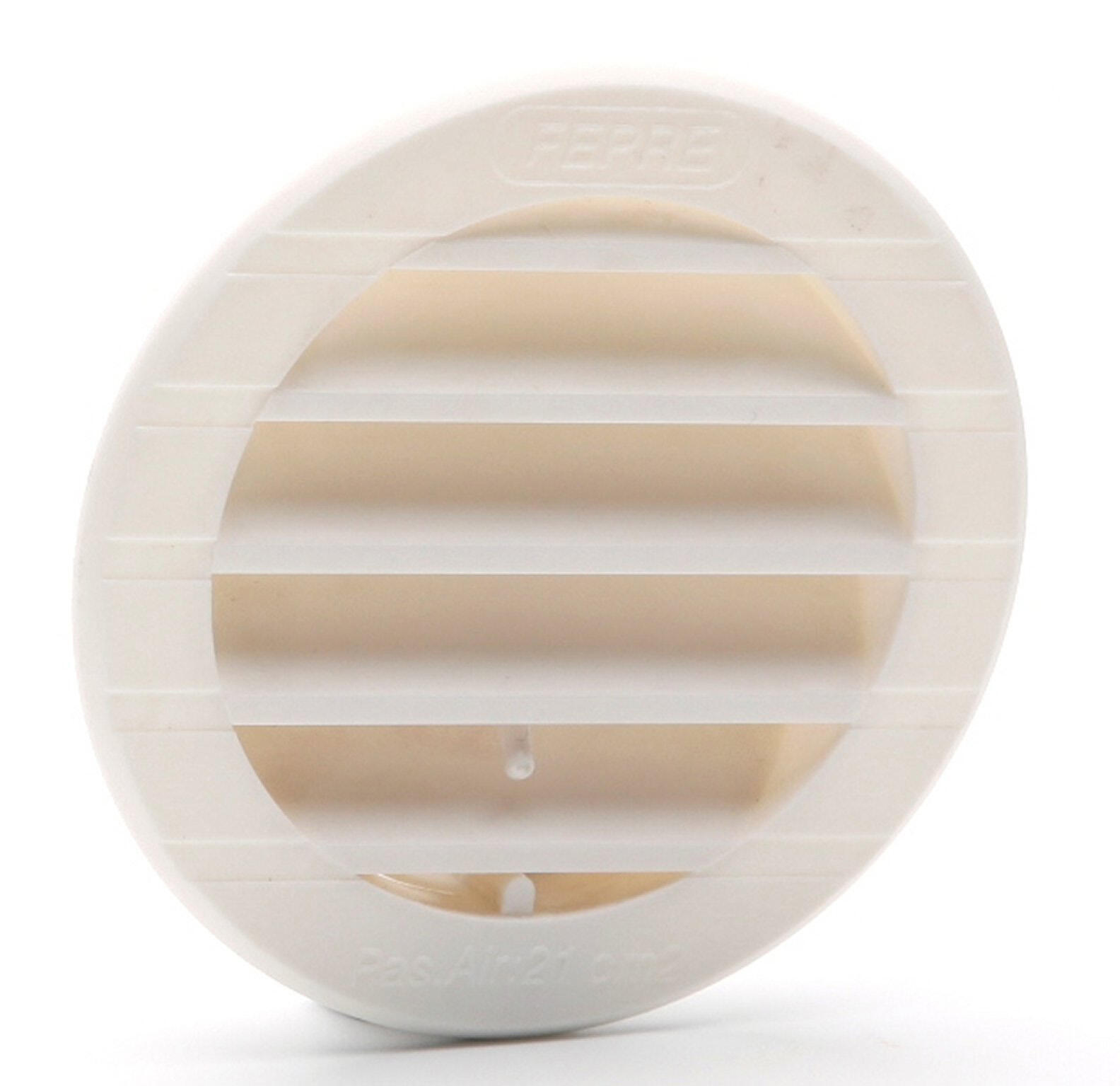 Grille d'aération abs naturel Diam.9.8 cm - 2
