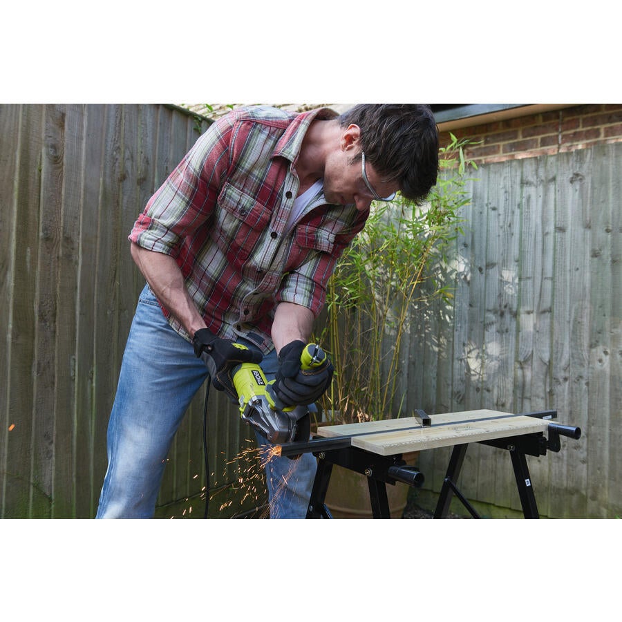 Meuleuse d'angle filaire 125mm RYOBI, Rag1010-125sf, 1010W - 3