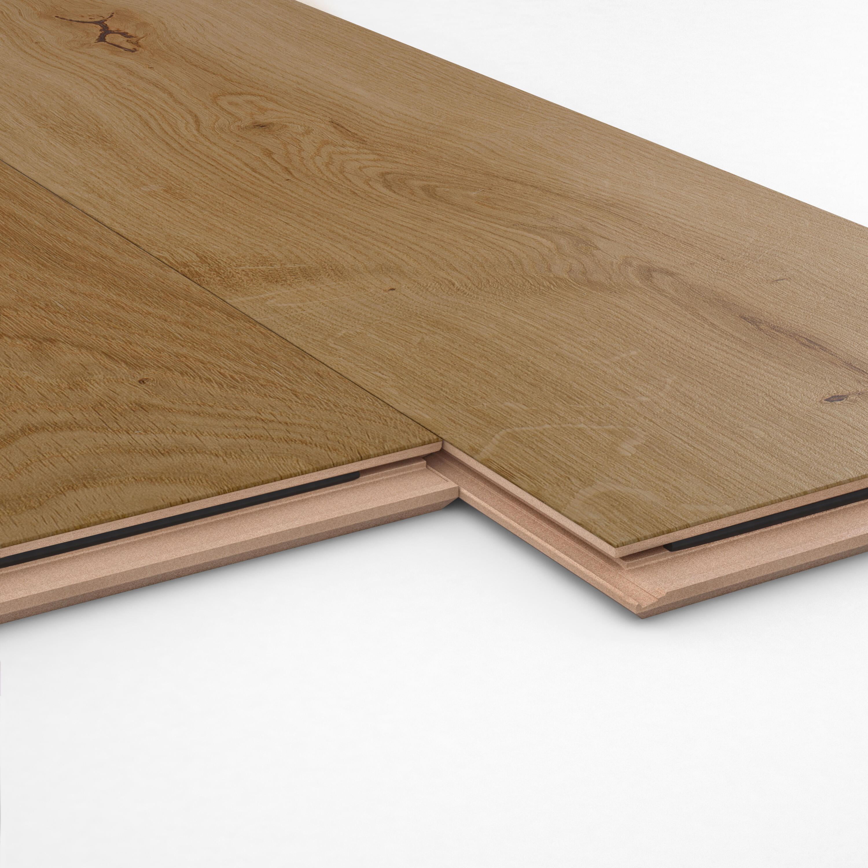 Echantillon Parquet intenso chêne blond huilé XL ARTENS - 3