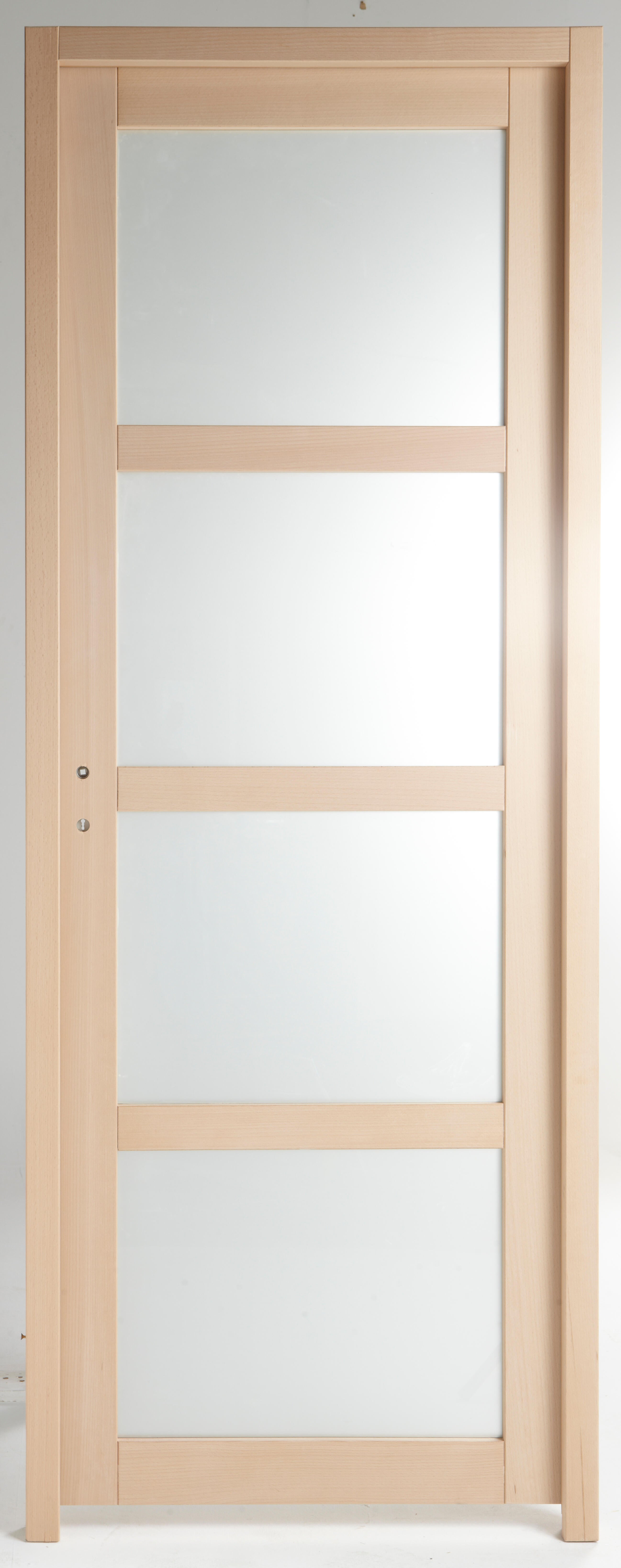 Bloc-porte, hêtre Nova H.204 x l.73 cm, poussant droit | Leroy Merlin