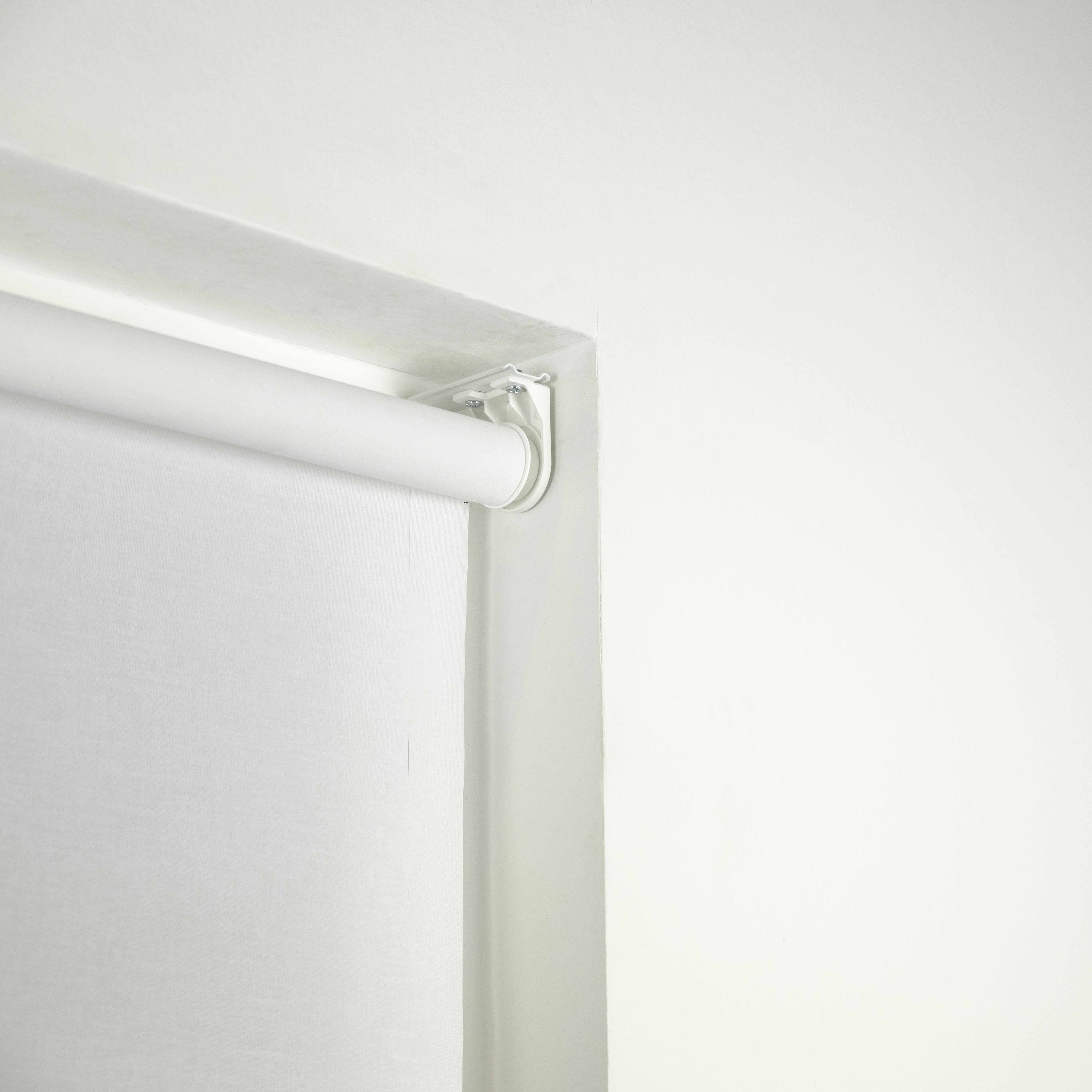Lot de 3 équerres murales blanc pour tout type de store, 2.5 à 7 cm - 3