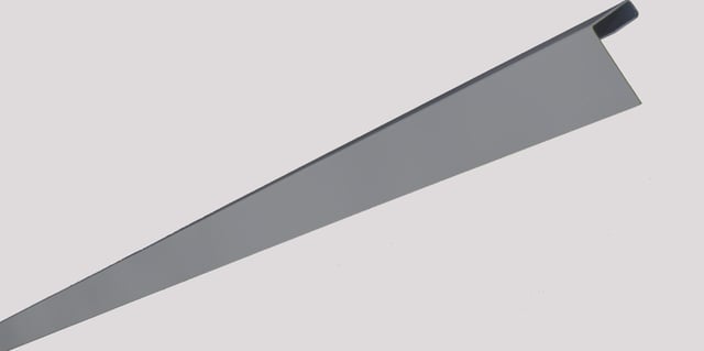 Profil multifonction aluminium 2 x 4.5 ETERNIT Calliclad gris ardoise 3 m