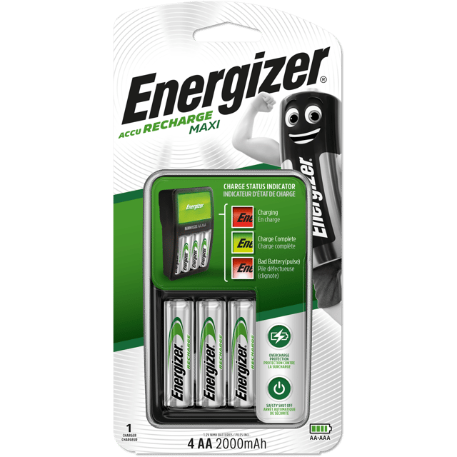 Chargeur de piles ENERGIZER, n/a