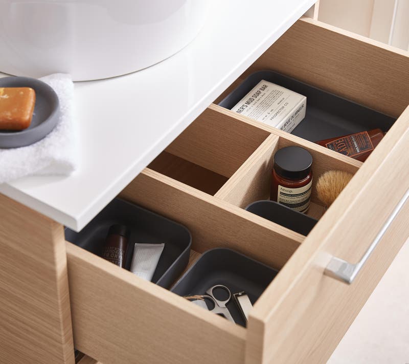 Range-accessoires pour tiroir sous-vasque SDB - Accessoires cuisines