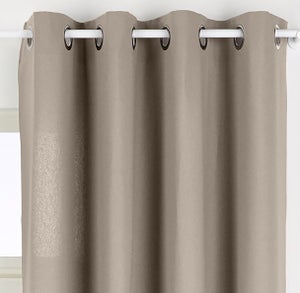 Rideau tamisant tamisant, Metis, coton, beige H.350 x l.135 cm